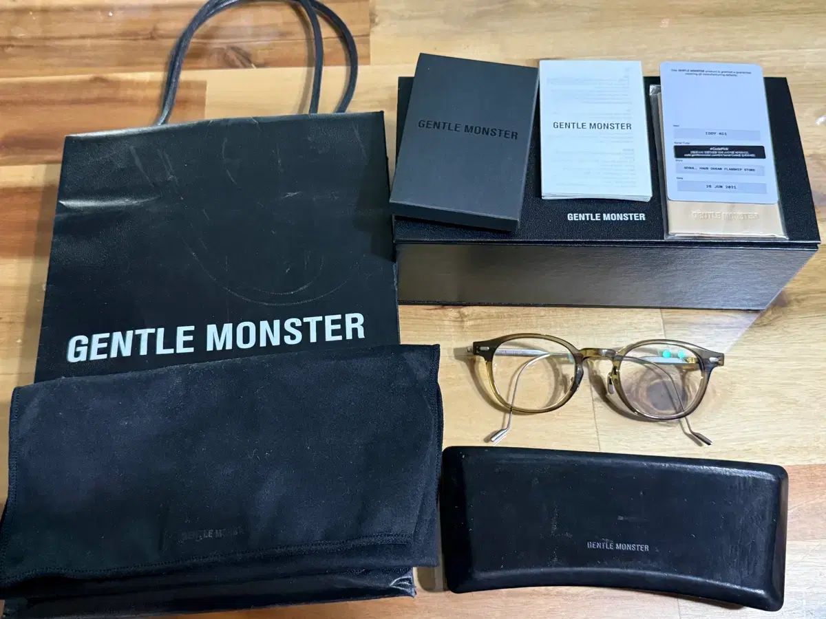 GENTLE MONSTER エディ KC1 カーキ フルセット (eddy) 22,883円