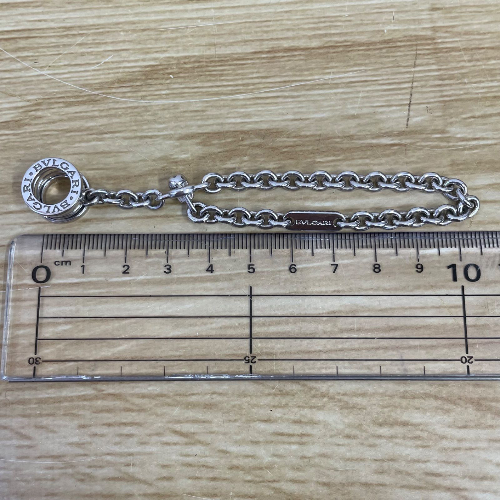 □ブルガリ BVLGARI ビーゼロワン ブレスレット キーリング SV925 A26 