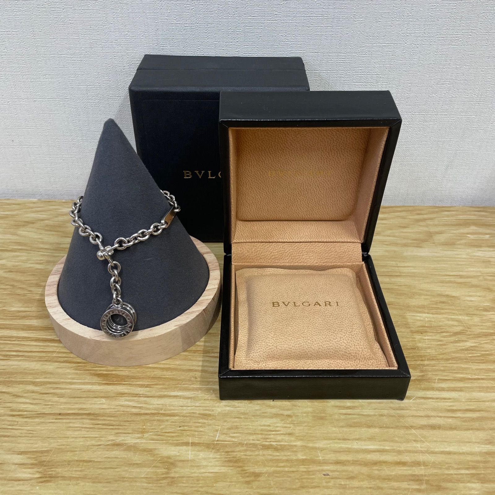 ■ブルガリ BVLGARI ビーゼロワン ブレスレット キーリング SV925 A26-1844