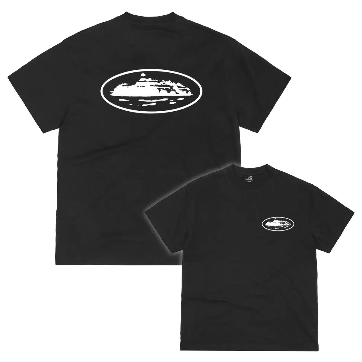 コルテイズ corteiz og アルカトラズ Tシャツ ブラック