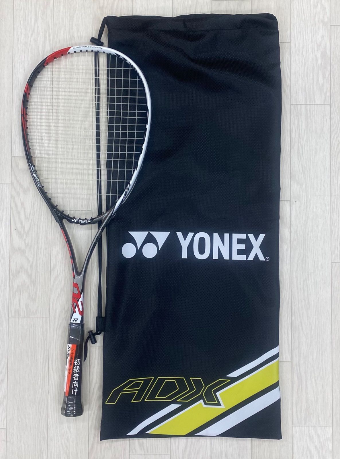 mimi様用　ヨネックス 初心者向け　ソフトテニスラケット　アルミ軽量モデル　ADX02 LITE ブルー　レッド　２本セット