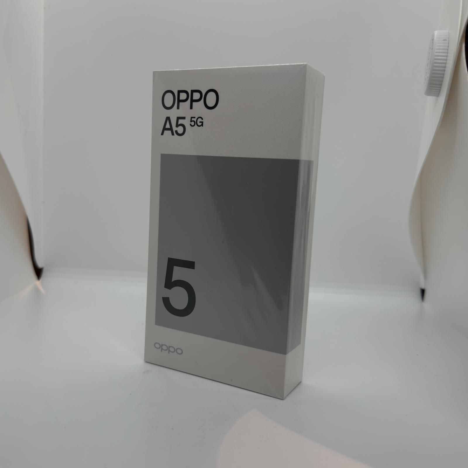 開封のみ•未使用】OPPO A5 5G 128GB ホワイト OPPO A5 5G 128GB