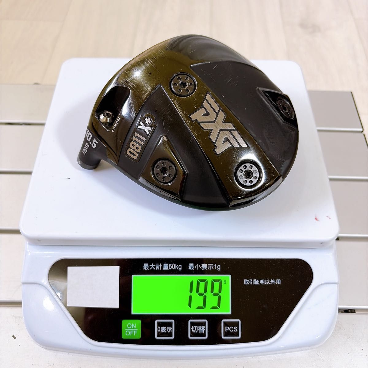 レフティ PXG 0811 X+ PROTO ドライバー 1w ヘッドのみ 左利き 10.5