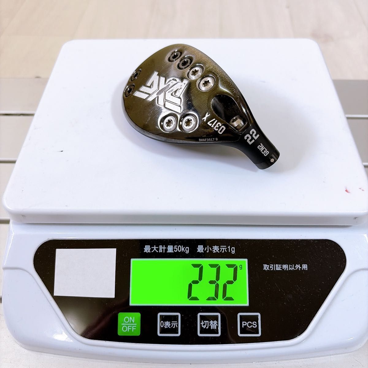 PXG 0317 X GEN2 ユーティリティ 22° ヘッドのみ 右利き - メルカリ