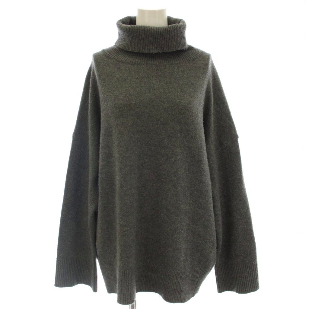ドゥーズィエムクラス DEUXIEME CLASSE エブリデイアイライク EVERYDAY I LIKE 21AW Aries タートルネックプルオーバー ニット セーター F グレー 21080500803030 /☆G