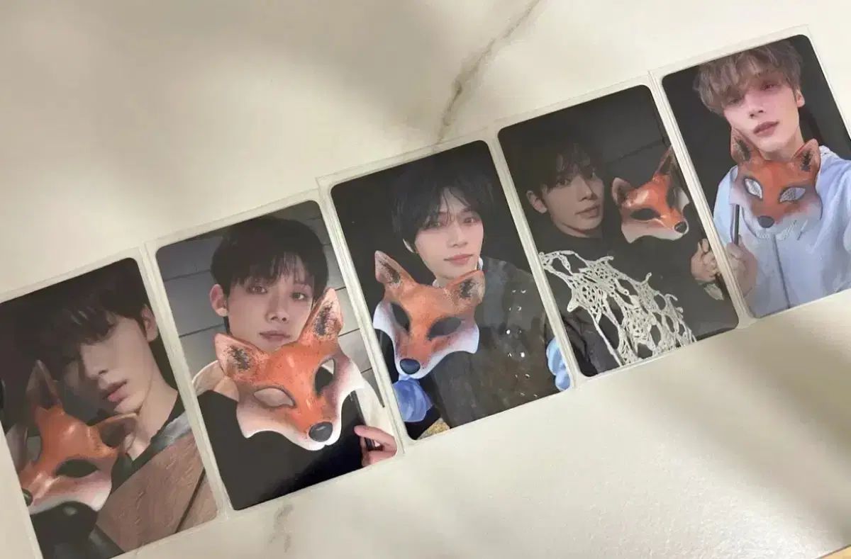 TOMORROW X TOGETHER(TXT) レディーストレカ 5枚 まとめ