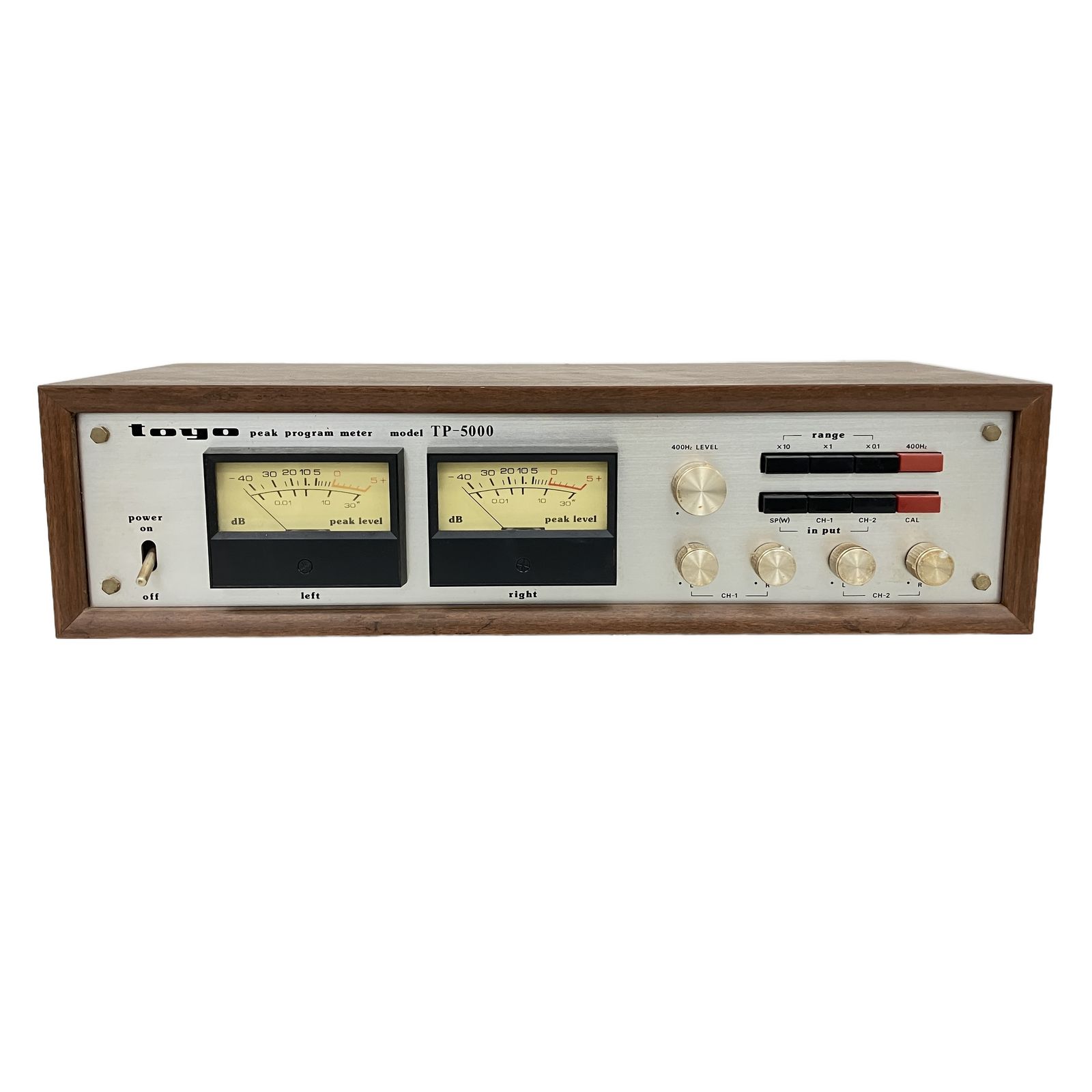toyo TP-5000 ピークプログラムメーター 音響機材 ジャンク K11275274