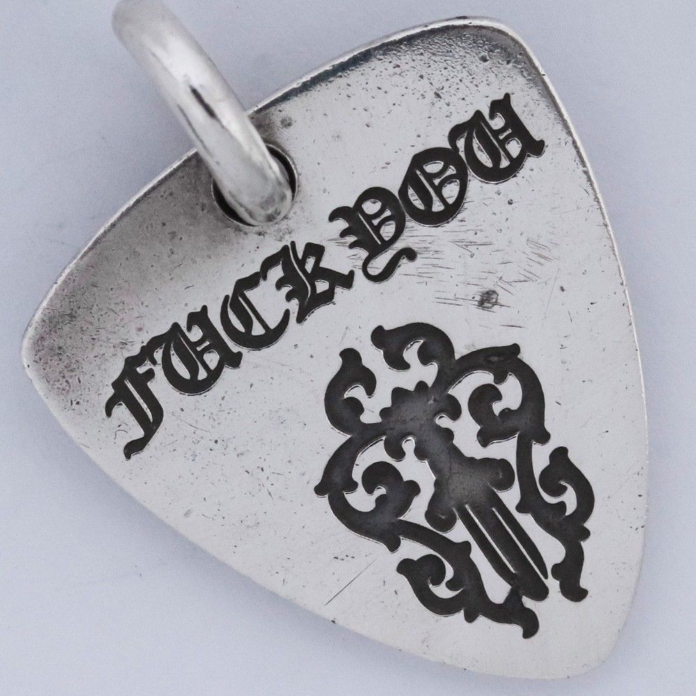 CHROME HEARTS ギターピック ダガーチャーム シルバー - メルカリ