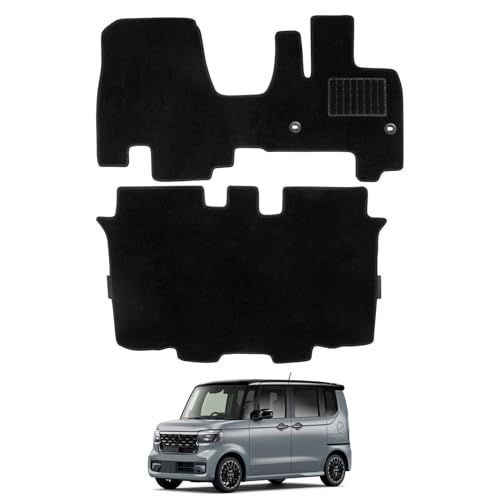 ACE LIGHTING ホンダ 新型 N-BOX JF5 JF6 フロアマット&セカンドマット カーペット NBOX JF5 JF6 カーマット 絨毯タイプ エヌボックス マット 7mm厚手生地 Nボックス JF5 JF6 アクセサリー 車 c7402dd4