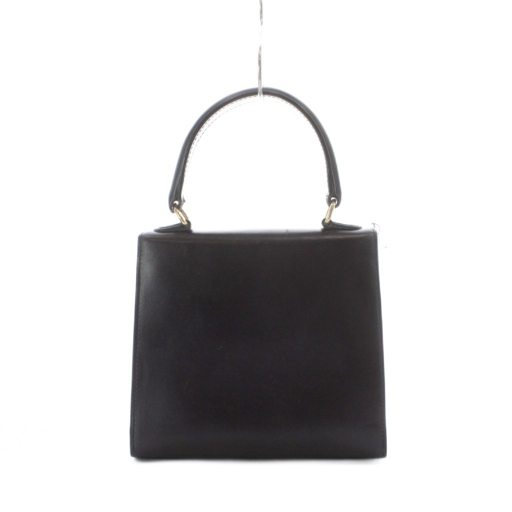 セリーヌ CELINE ガンチーニ 2WAY トップハンドル ハンドバッグ レザー 