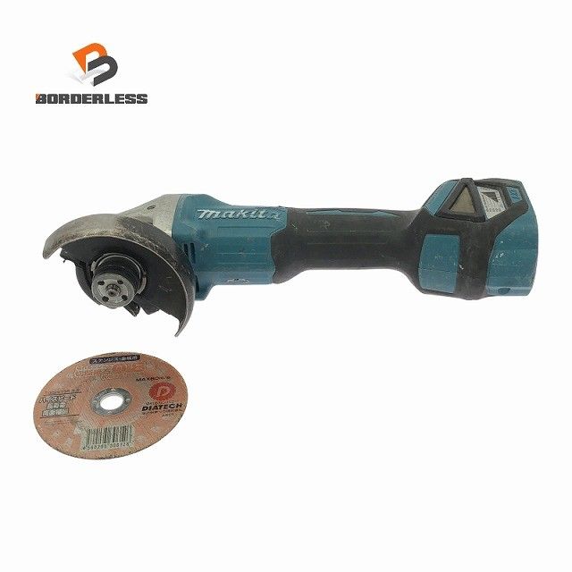 ☆中古品☆makita マキタ 18V 100mm 充電式ディスクグラインダ GA412D 本体のみ128622