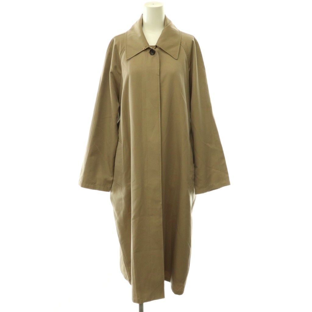 ミューズ ドゥーズィエム クラス MUSE de Deuxieme Classe 25SS WOOLSILK GABA TRENCH コート ウールシルクギャバトレンチコート スプリングコート ロング F ベージュ 5020500404010 /HS ■OS