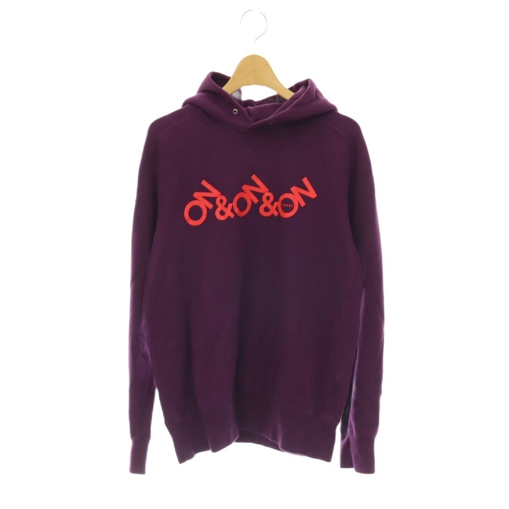 サカイ sacai 22-0450S ON & ON & ON フーディー パーカー プルオーバー 1 パープル /HK ■OS ■SH