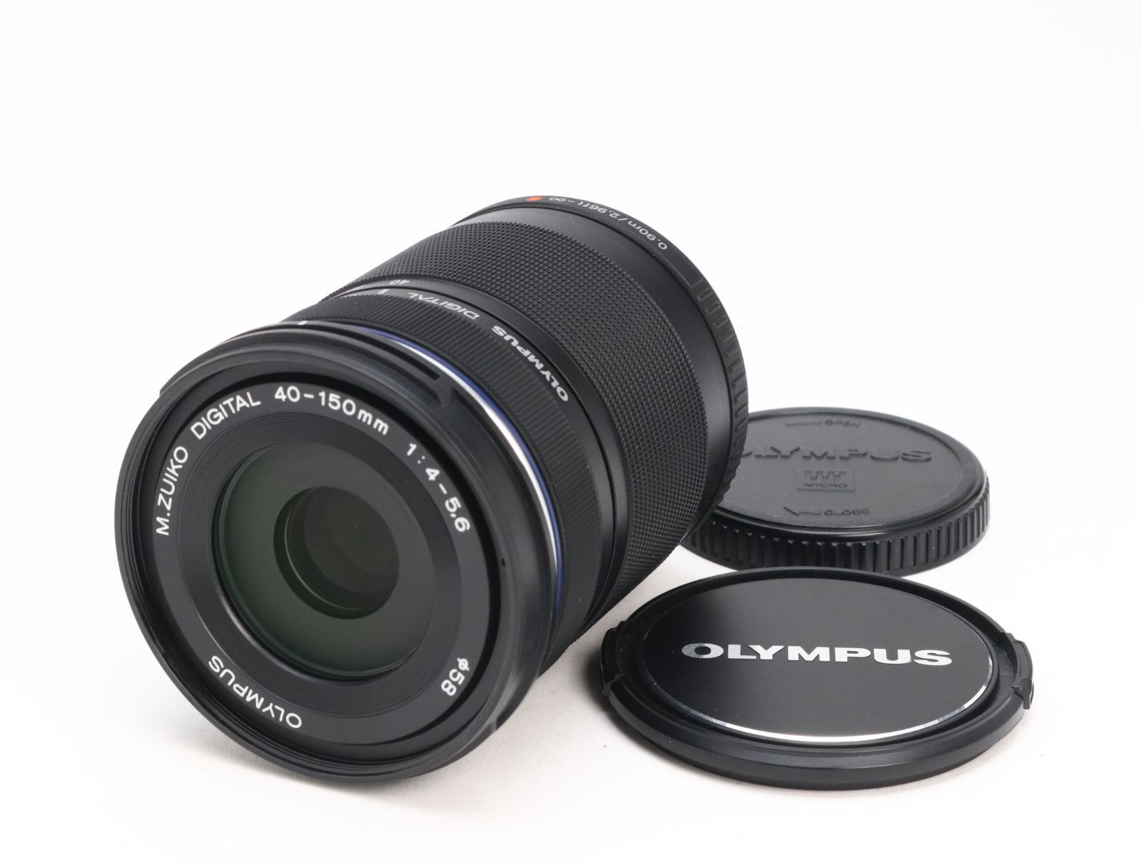 AB+ (良品) OLYMPUS オリンパス M.ZUIKO DIGITAL ED 40-150mm F4-5.6 R ブラック 初期不良返品対応 55-219