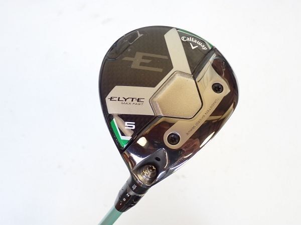 女性用 キャロウェイ ELYTE MAX FAST フェアウェイウッド LIN-Q GREEN 40 for Callaway 5w 19度 L 日本仕様