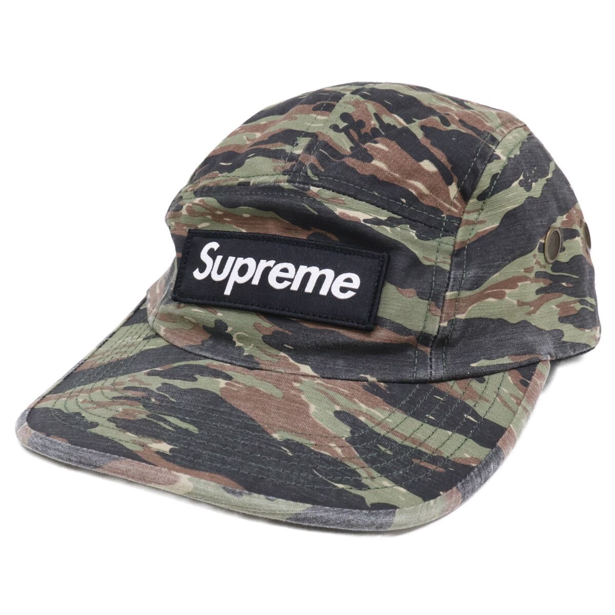 Supreme シュプリーム 【美品】SS24 Military Camp Cap Olive Tiger 