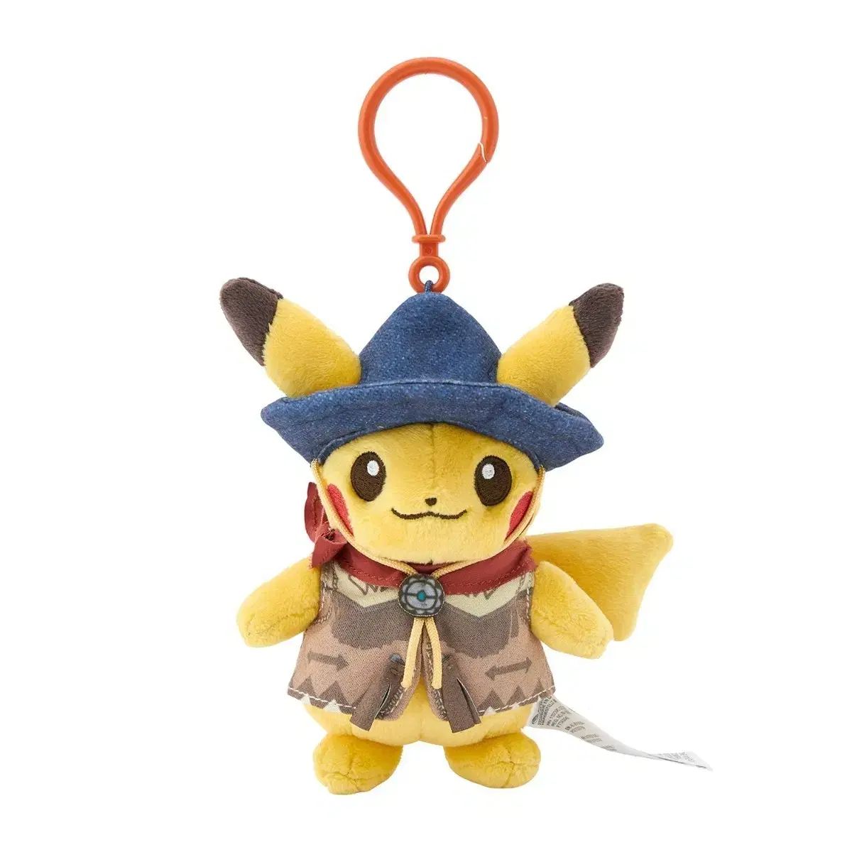 新品) 日本 ポケセン RUNRUN デザート ピカチュウ キーホルダー ぬいぐるみ