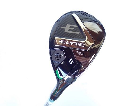 女性用 キャロウェイ ELYTE MAX FAST ユーティリティ LIN-Q GREEN for Callaway U5 25度 L 日本仕様