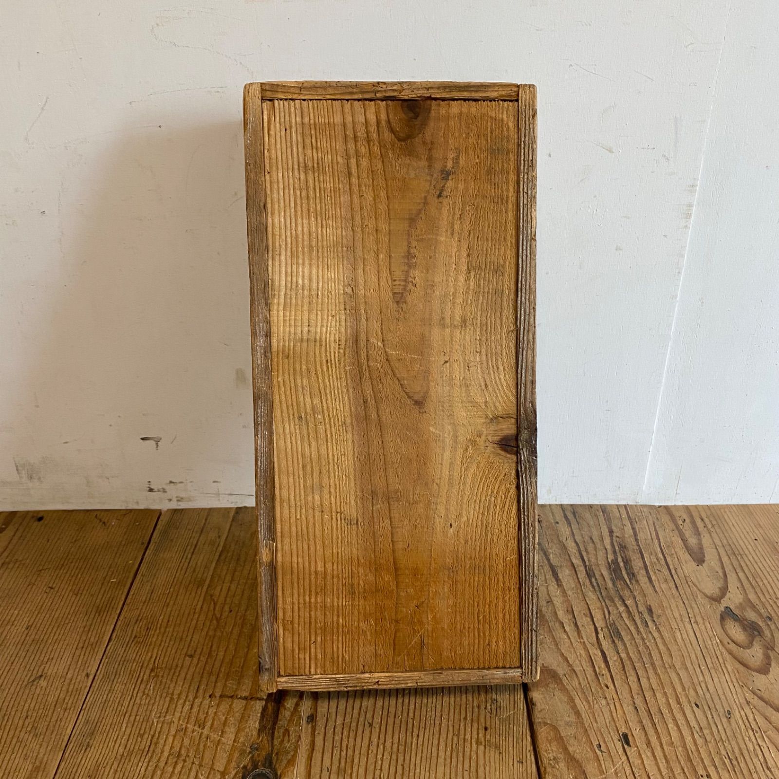 アンティーク 古道具 釘箱 木箱 壁掛け 無垢材 Y948 - メルカリ
