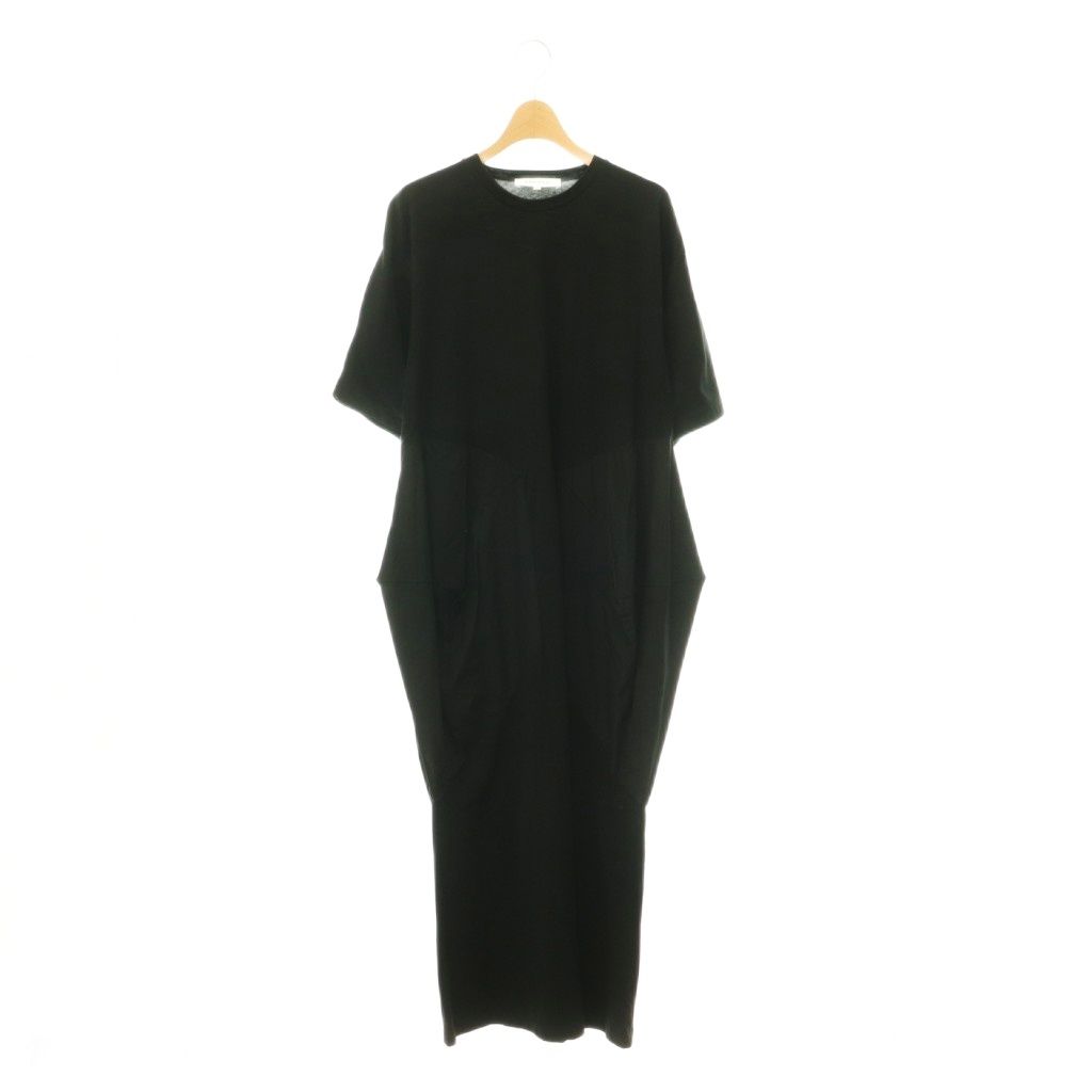 エンフォルド ENFOLD 24AW SQUARE DRAPE DRESS ワンピース プル