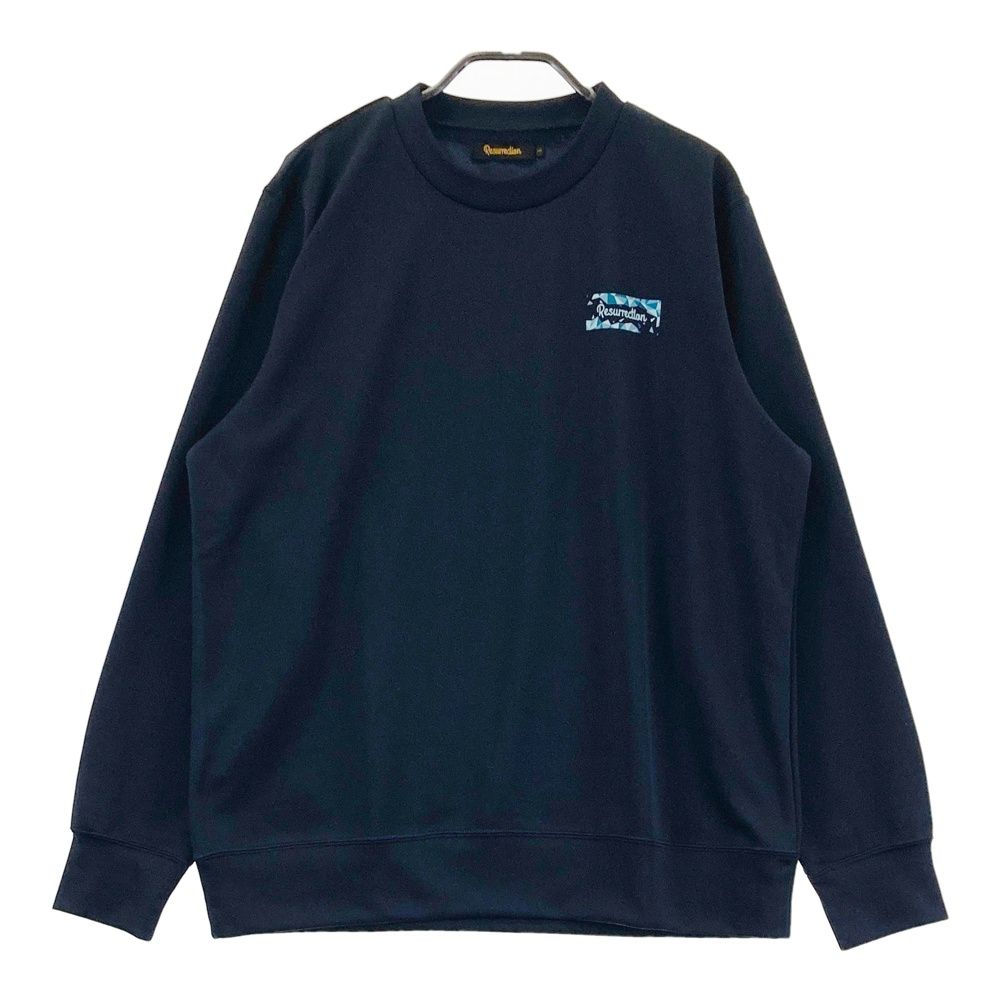 サイズ：L RESURRECTION レザレクション 長袖Tシャツ プルオーバー ネイビー系 [240101699359] ゴルフウェア メンズ ストスト