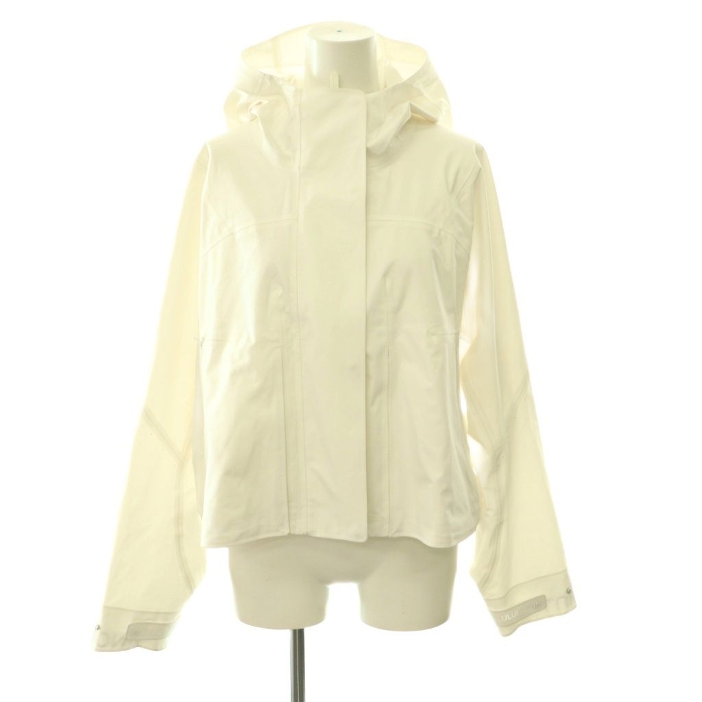 ルルレモン lululemon RAIN CHASER JACKET ショートジャケット ジャンパー フーディ 6 白 LW4CANS /CX ■OS ■SH
