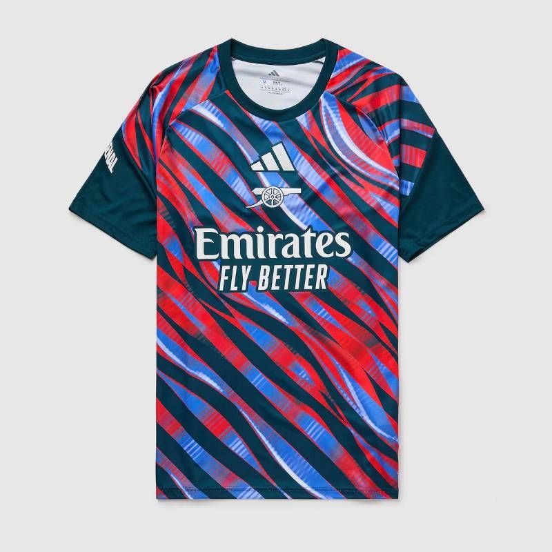 【送料無料・匿名配送】adidas アディダス アーセナル 26/27 公式 プレマッチ シャツ カーキ緑 総柄 新品 正規品 17,736円