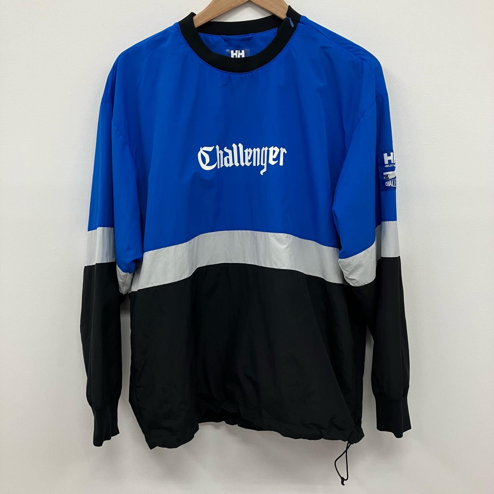 【イオン広店】 中古 CHALLENGER | チャレンジャー 長袖シャツ RACING WIND CREW　HH × CHALLENGER ブルー サイズ：M 【103】