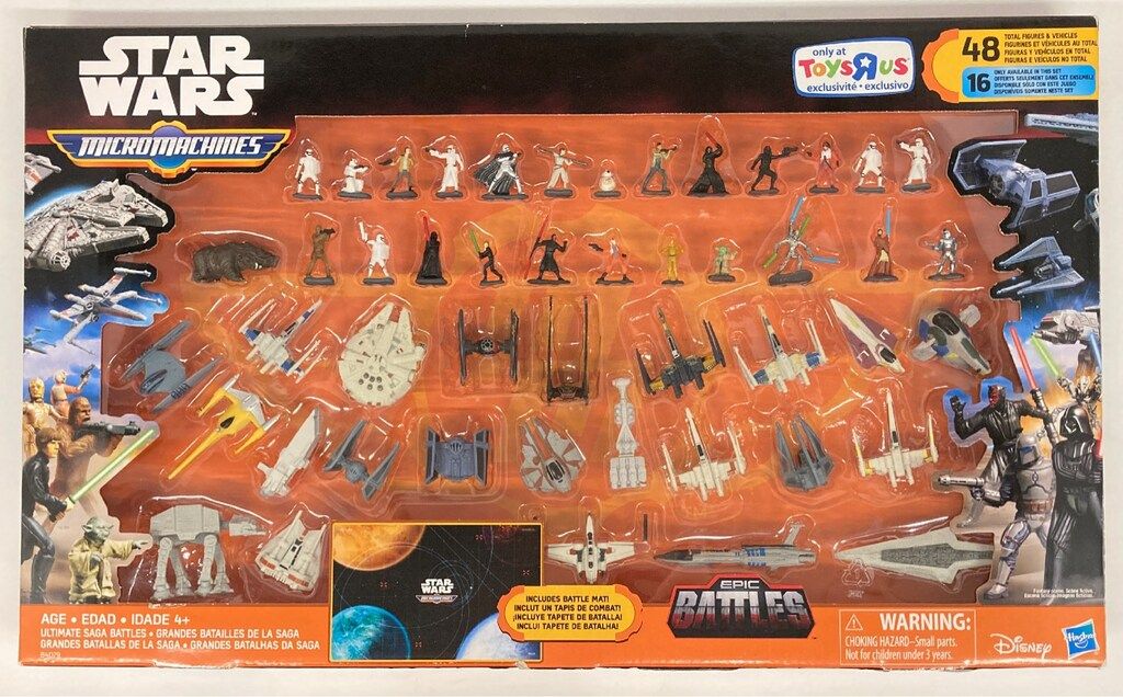HASBRO MICROMACHINES / EPIC BATTLES ULTIMATE SAGA BATTLE