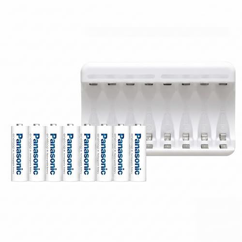 【Pool】 8本用 USB 充電器 & エネループ eneloop 単3×8本 セット (単3電池)(沖縄・離島の方発送不可)) 0507a47d