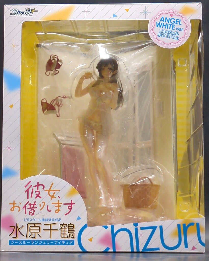 箱入り娘 1/6スケール 水原千鶴 シースルーランジェリーフィギュア エンジェルホワイトVer.