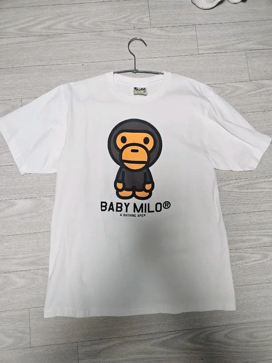 A BATHING APE アベイシングエイプ ベイビー マイロ 半袖 M