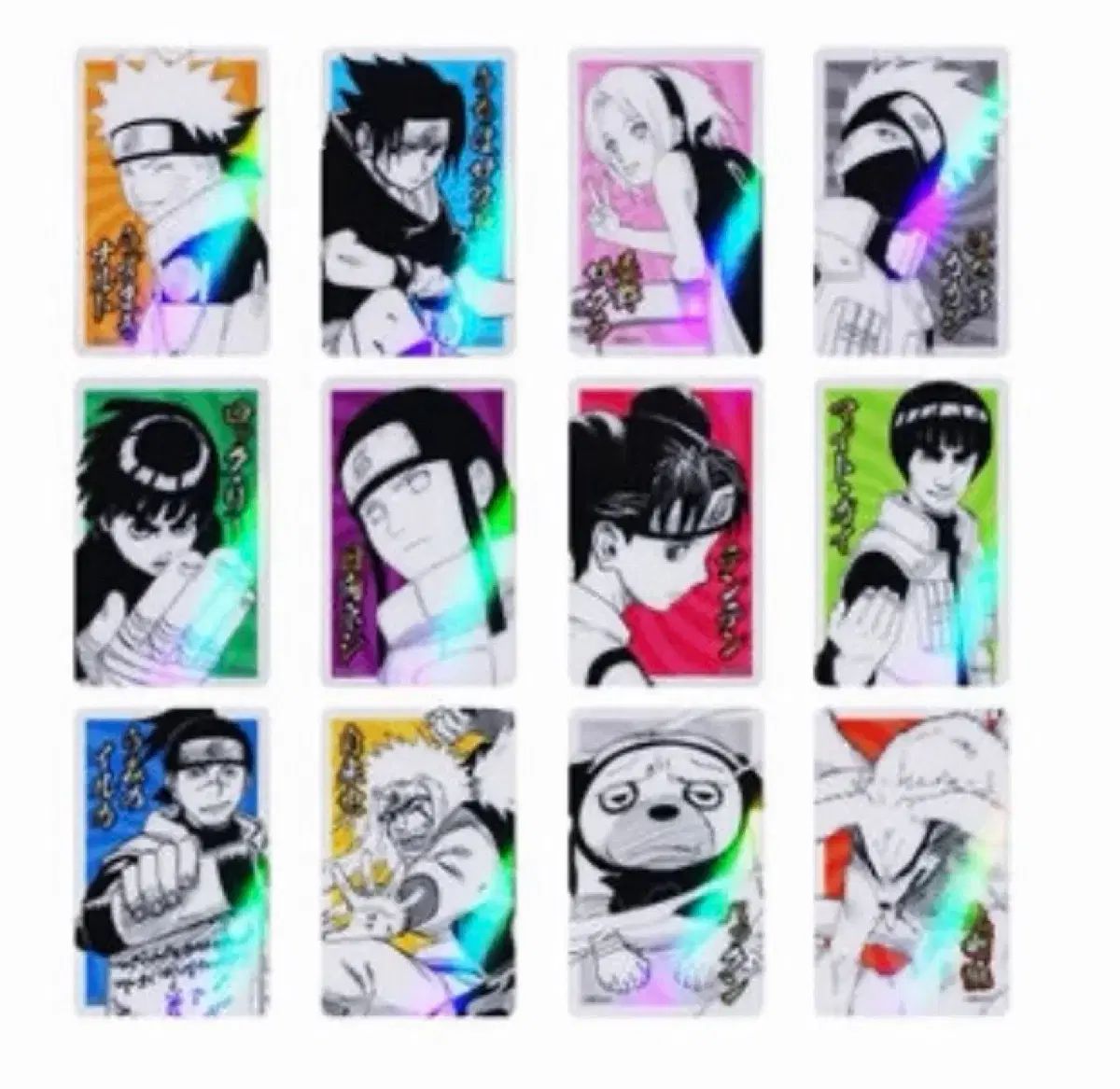 NARUTO -ナルト- JUMP SHOP 原画 クリア カード
