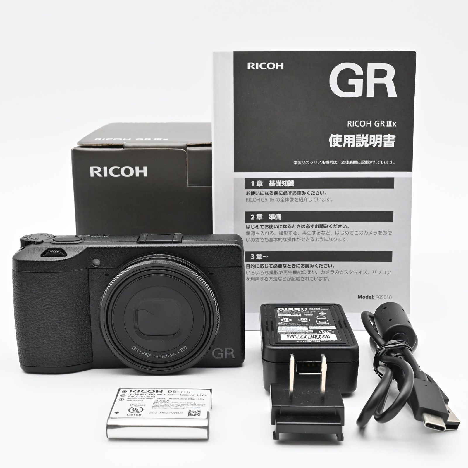 RICOH GR IIIx　ショット数 4300回