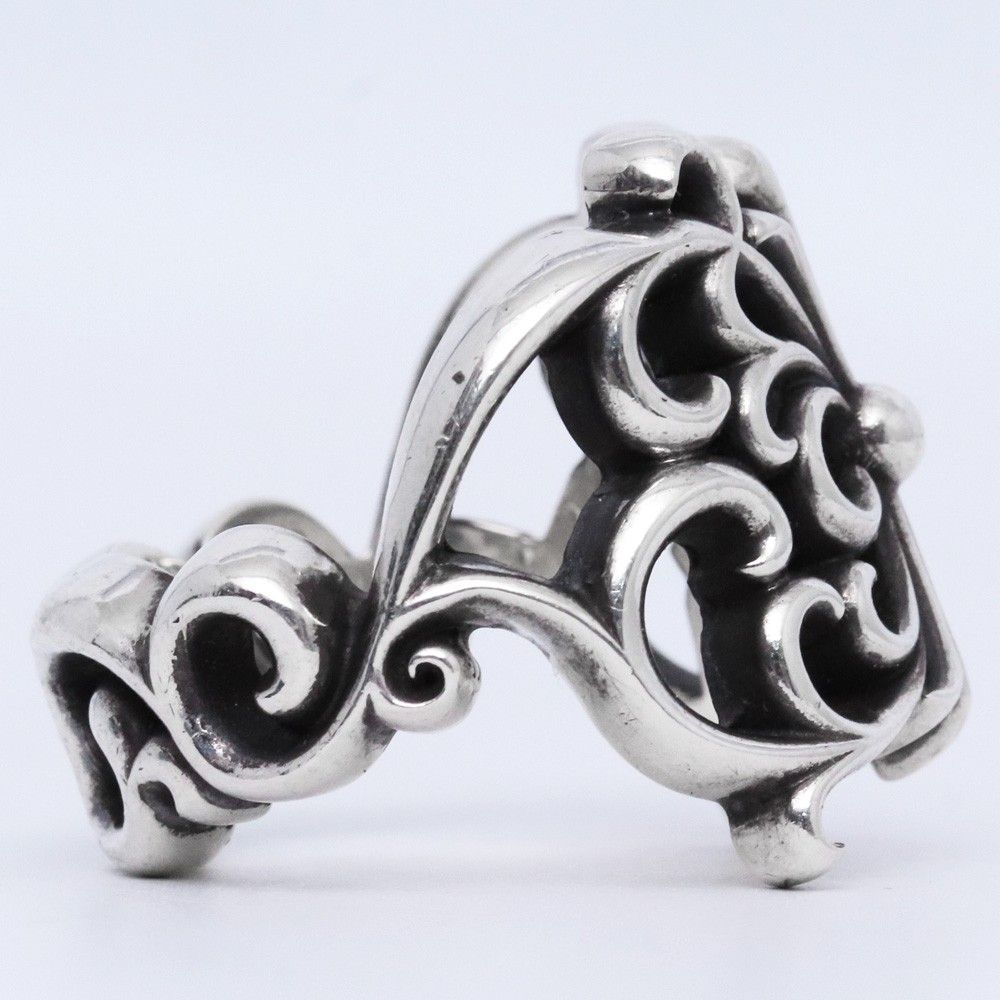 19号 CHROME HEARTS バタフライラップ リング シルバー - メルカリ