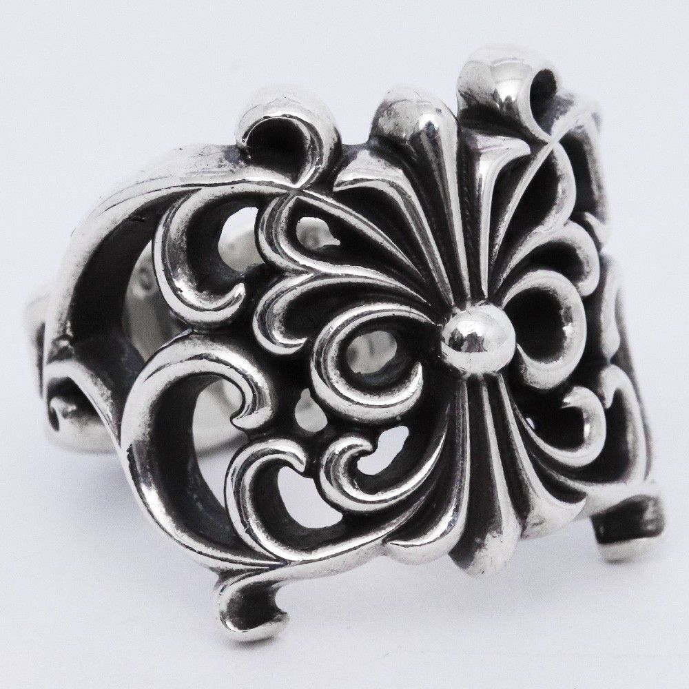 19号 CHROME HEARTS バタフライラップ リング シルバー