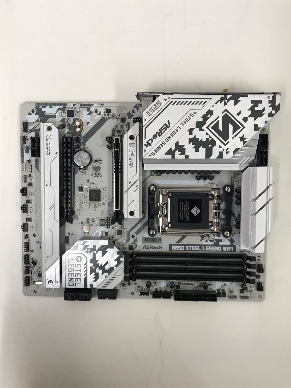 ASRock B650 Steel Legend WiFi B650マザーボード 中古 ジャンク T11281438