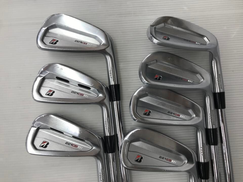 ブリヂストン　221CB　NSプロ MODUS 3 SYSTEM 3 TOUR 125　Xフレックス　アイアンセット　中古　ゴルフドゥ！大宮丸ヶ崎店【最短即日発送】