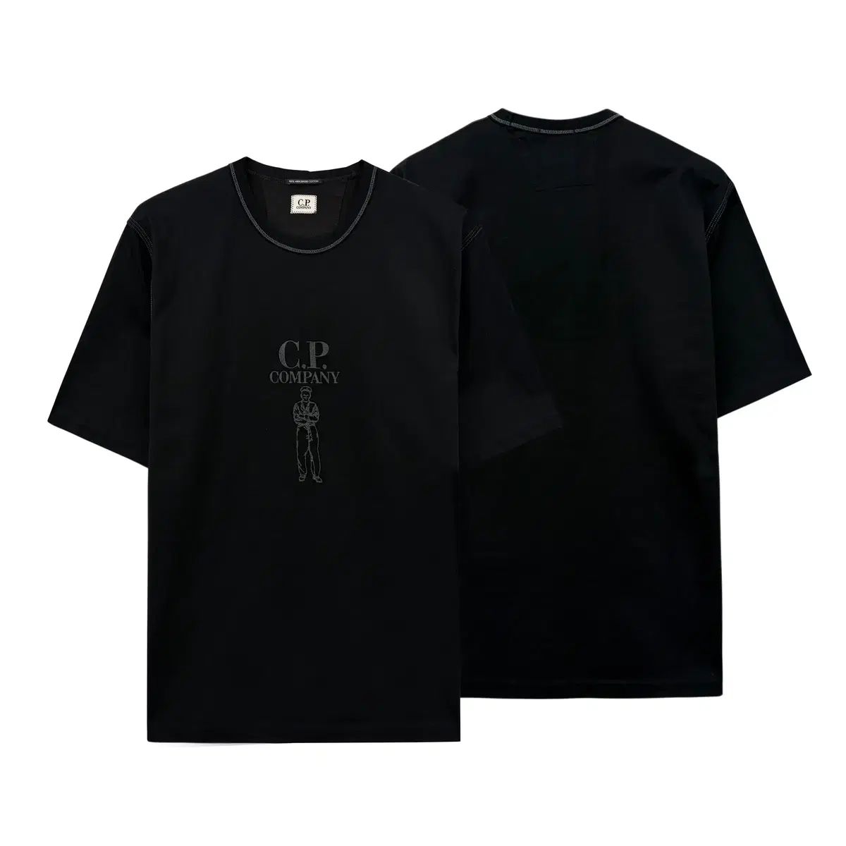 新品正規品 C.P. COMPANY シーピーカンパニー マーセライズド 半袖 Tシャツ 20CMTS120A