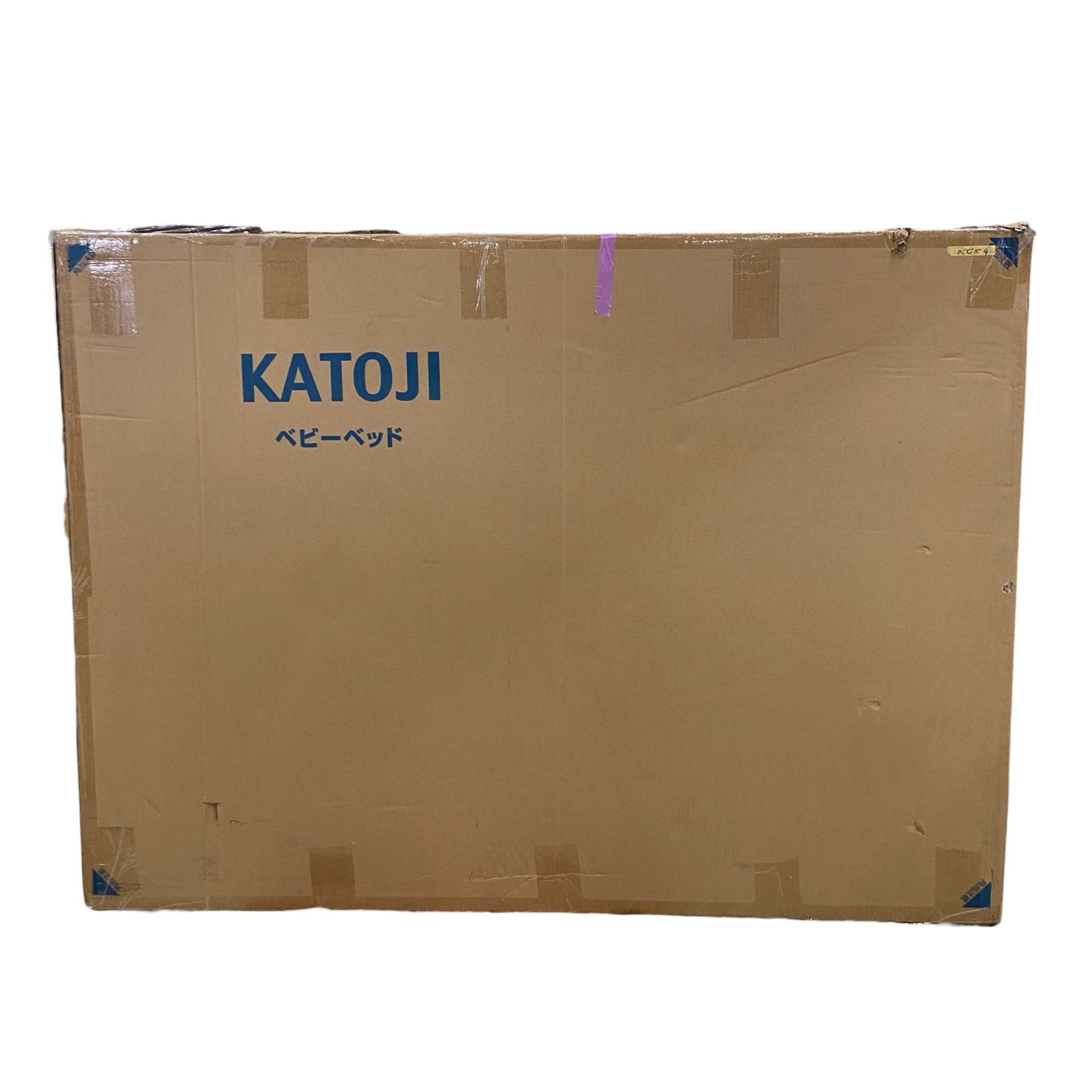 カトージ KATOJI ベビーベッド 折りたたみ レギュラーサイズ ホワイト