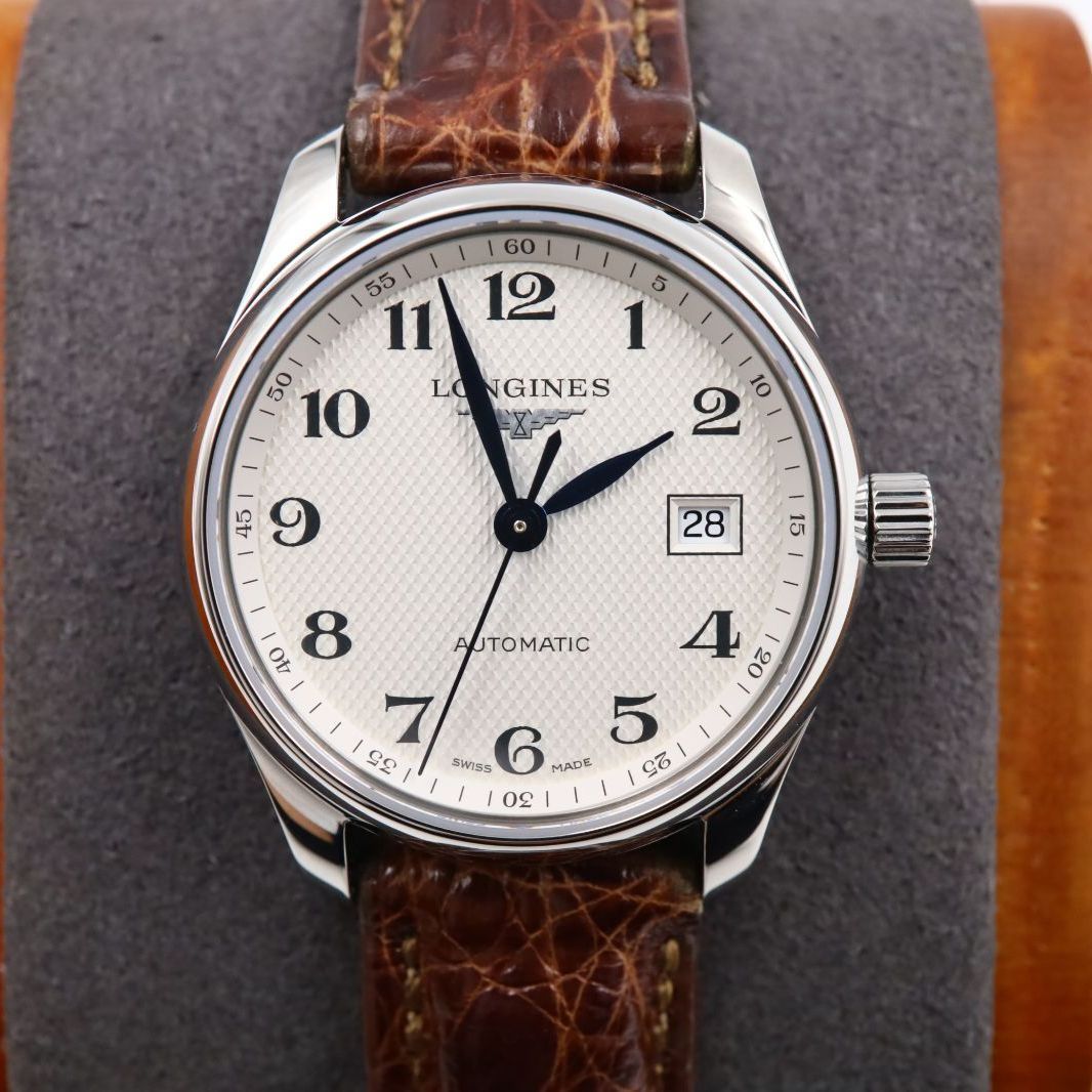 【超高精度個体＆付属品完備】N（新品）ロンジン マスターコレクション L2.257.4 AT レディース シルバー文字盤 あまりごまなし