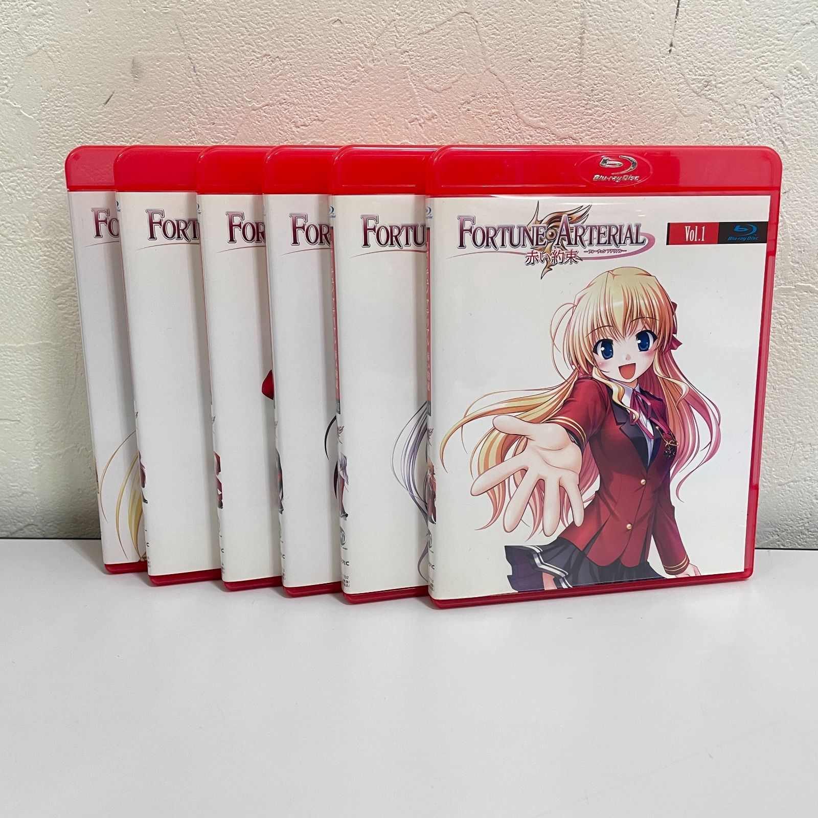 三沢店17-15-0524] FORTUNE ARTERIAL 赤い約束 1-6巻セット Blu-ray
