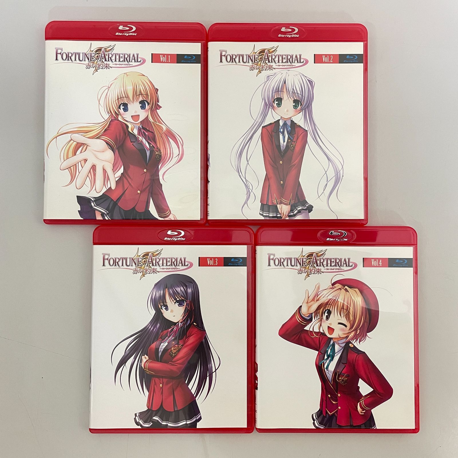 三沢店17-15-0524] FORTUNE ARTERIAL 赤い約束 1-6巻セット Blu-ray