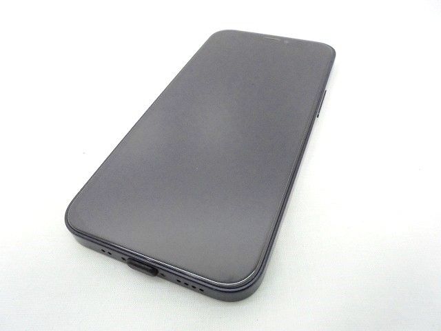 26g-543x【中古】Apple ｱｯﾌﾟﾙ　iPhone12mini　128GB　ﾌﾞﾗｯｸ　MGDJ3J/A　SIMﾌﾘｰ　本体のみ