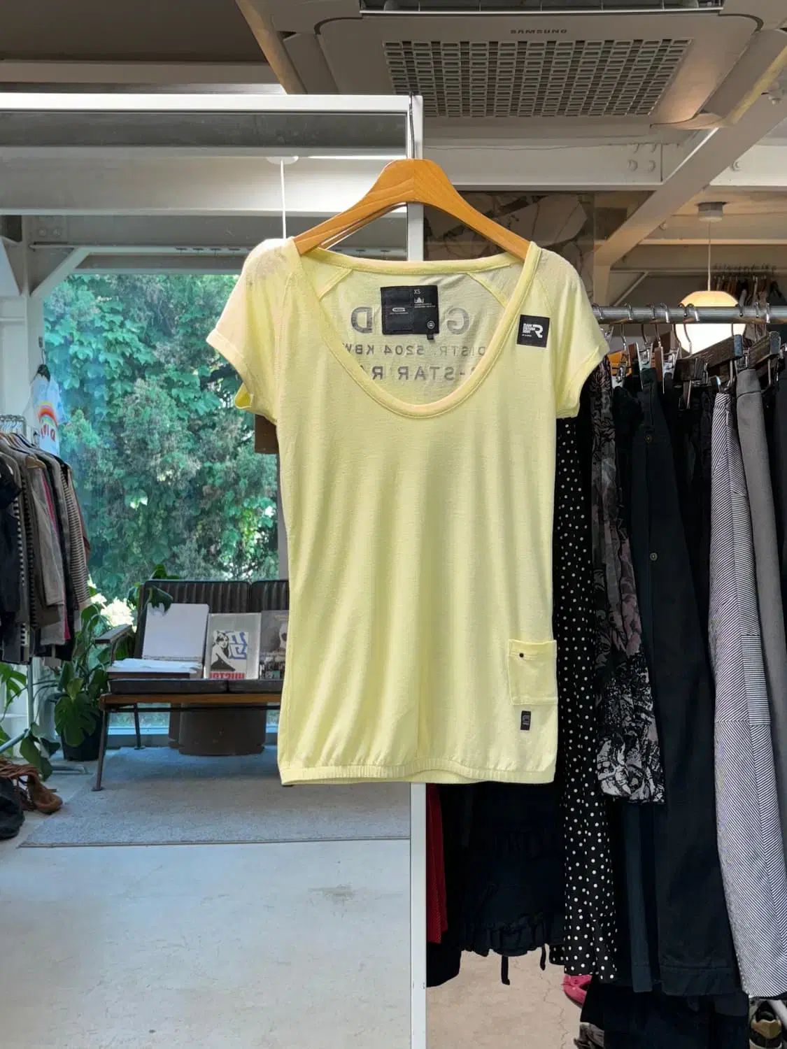 G-STAR ロー ポケット Tシャツ
