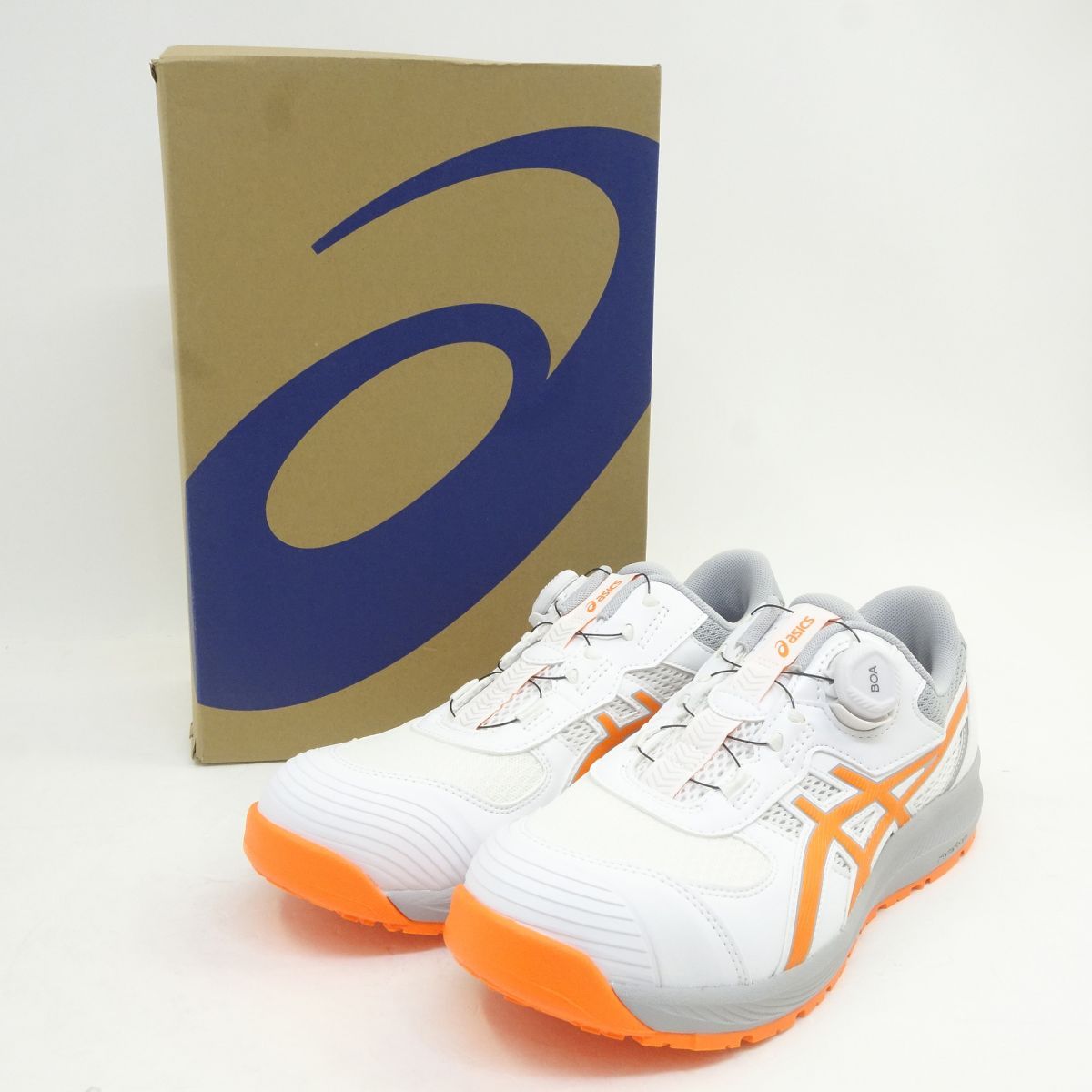 asics アシックス ウィンジョブ CP219 BOA 安全靴 作業靴 1273A092-100 US9 26.5cm 箱有 ※中古美品