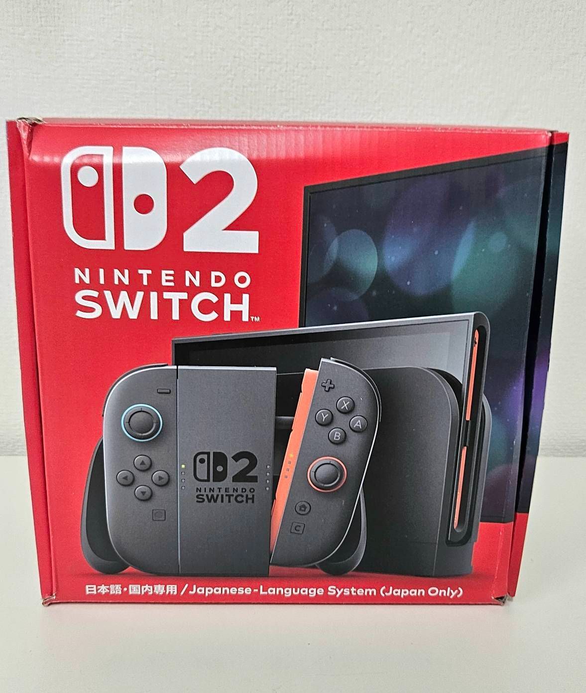M【中古品】Nintendo 任天堂 Switch2 本体セット 国内限定版 ストラップ無 初期化済
