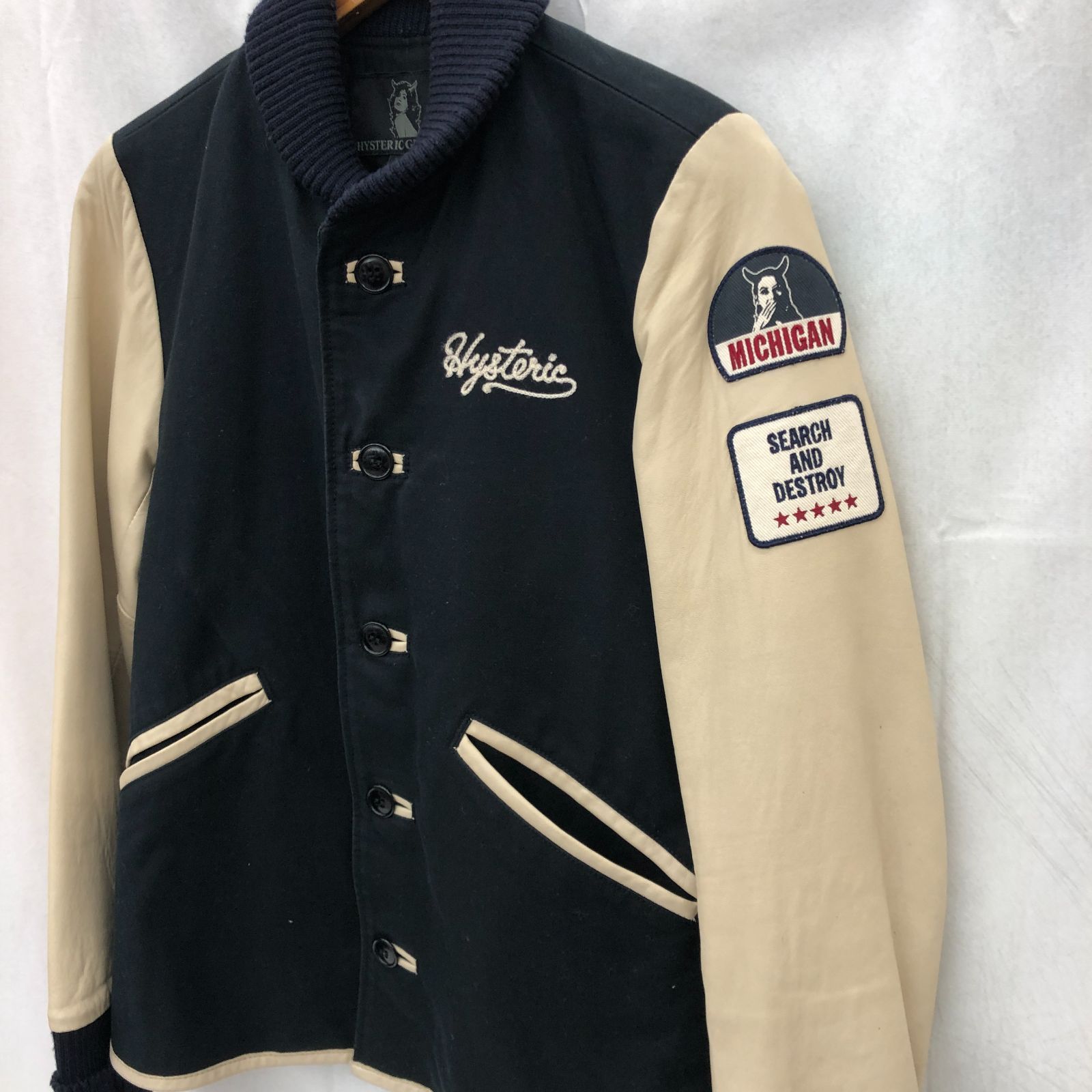 Hysteric Glamour ヒステリックグラマー スタジアムジャンバー S 