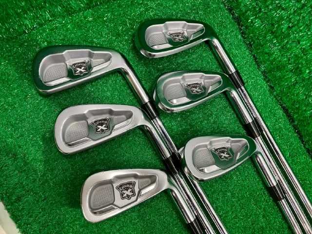 激安[697] アイアンセット キャロウェイ X-FORGED2009/スチールシャフト 6本セット//26■和歌山 8,322円