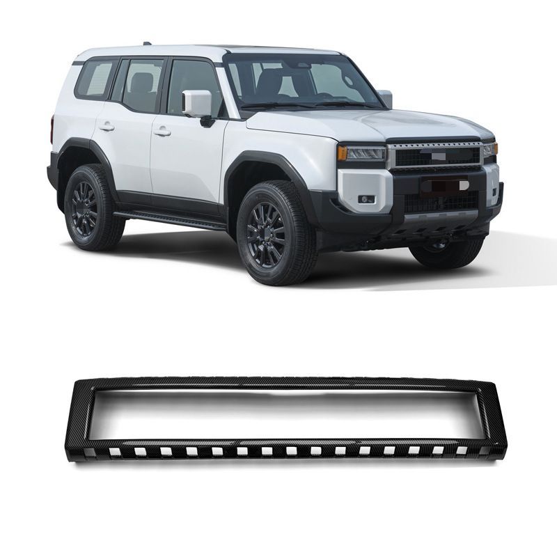 【送料無料】トヨタ ランドクルーザープラド LC250 Toyota Land Cruiser Prado 2024 専用 ブラックアウトフロントグリル 黒化ドレスアップ スポーティ 高級感 軽量ABS製 ピアノブラック/マットブラック/カーボン調 1個 15,329円